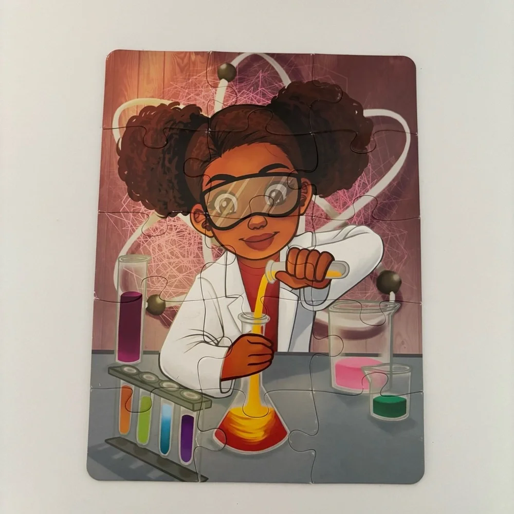 Future Scientist Kids Puzzle 15 Piece Stem Science Puzzle Huddle Ages 2 3 4 Toy
